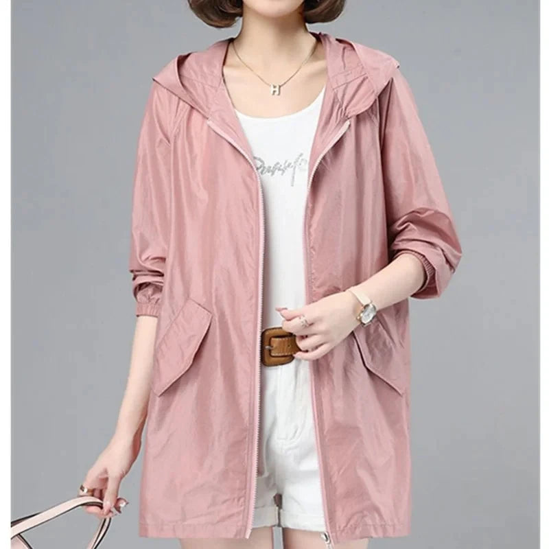 Women's UV-Proof Windbreaker Jacket