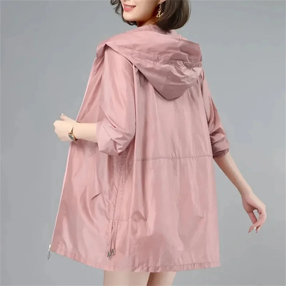 Women's UV-Proof Windbreaker Jacket