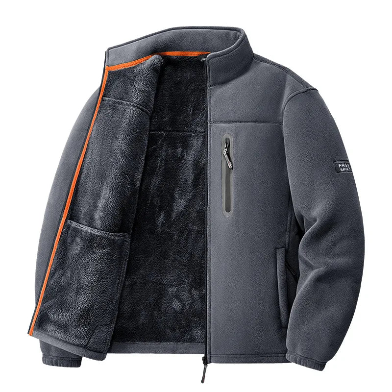 Men's Outdoor Fleece Jacket Autumn Winter Thickened