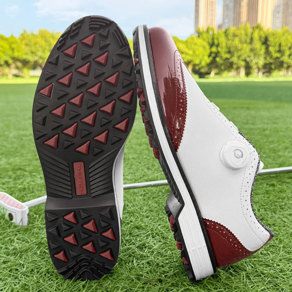 Men's Leather Golf Shoes