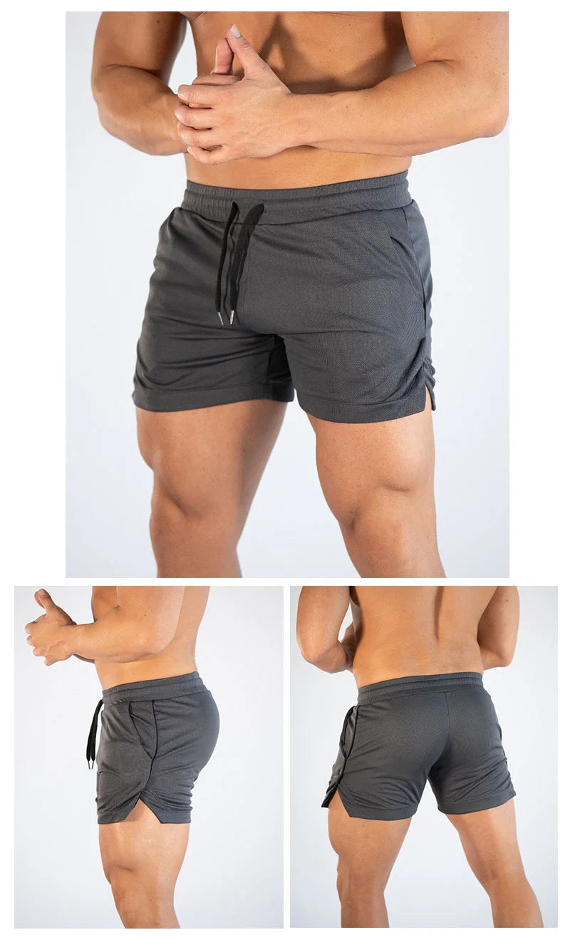Summer Men's Fitness Shorts Gym Shorts Short