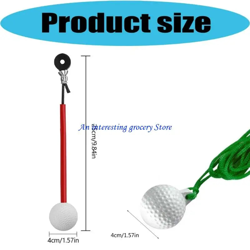 Golf Swing Practice Ball on Rope