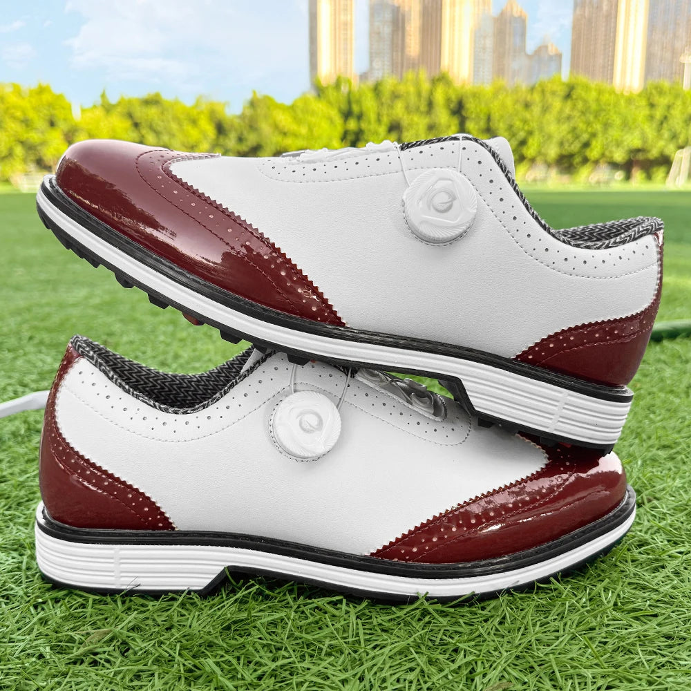 Men's Leather Golf Shoes