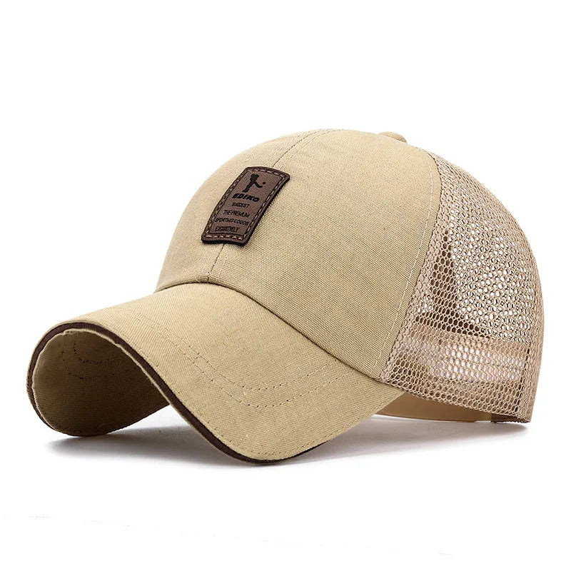 Baseball Cap Mens Mesh Sun Hat Outdoor