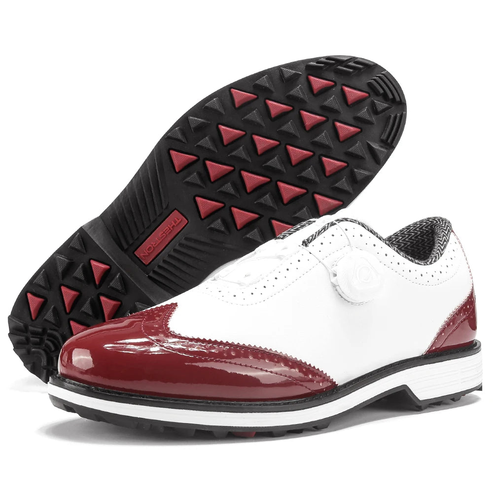 Men's Leather Golf Shoes