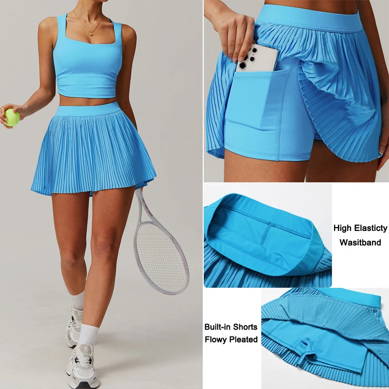 Women's Pleated Golf Skirt