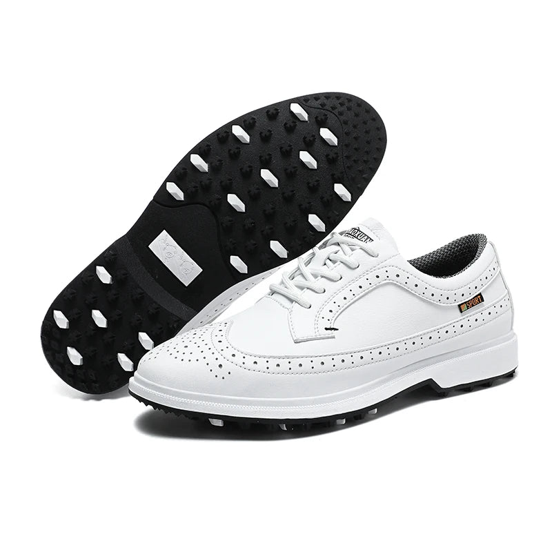 Men's Leather Golf Shoes
