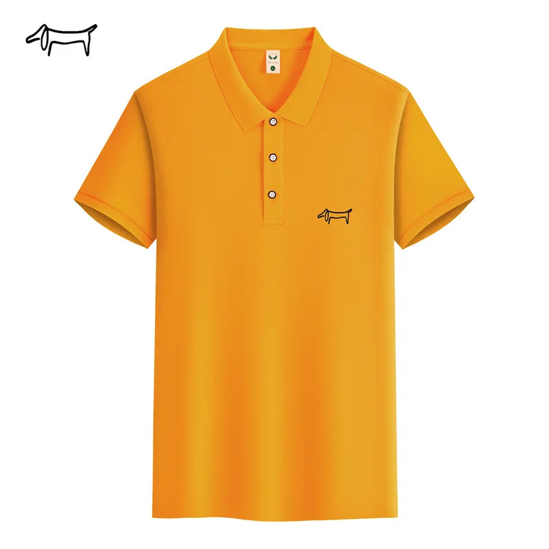 Golf New Polo Shirt Summer New Short-Sleeved
