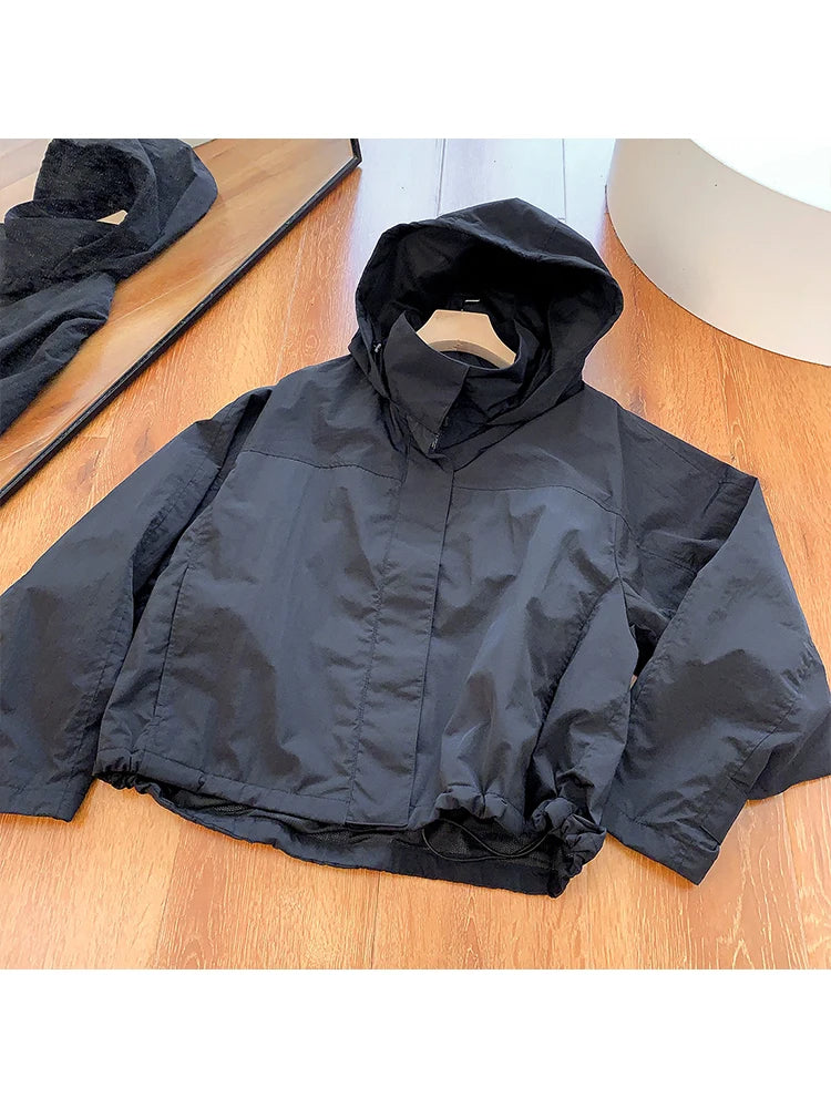 Women's Windproof Windbreaker Jacket
