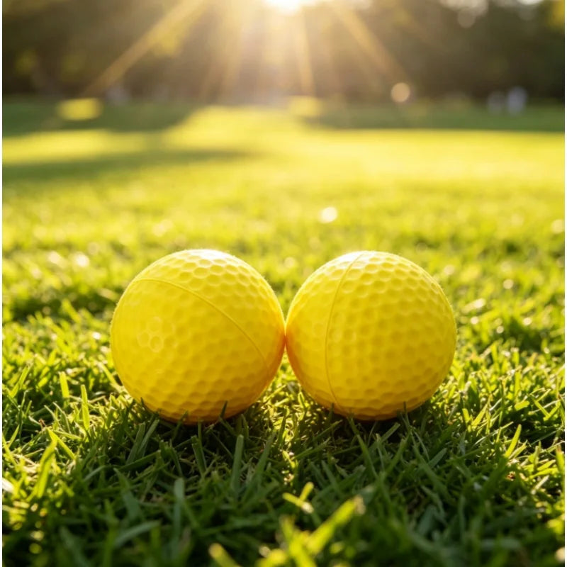 Plastic Practice Balls, 10-Pack