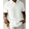 Mens Polo Shirt Summer Short Sleeve Male