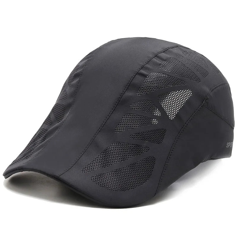 Summer Mens Sports Sun Hats Breathable Mesh