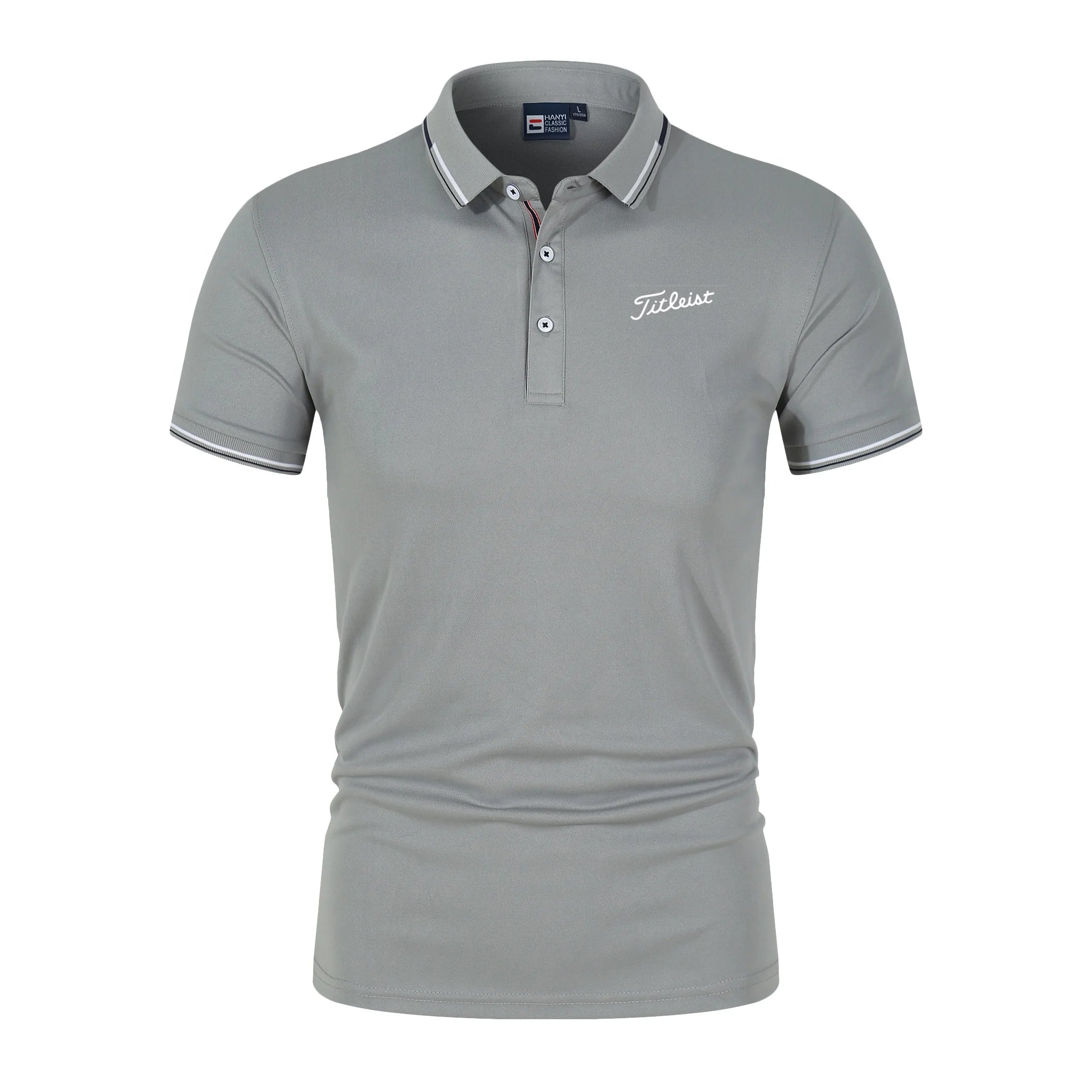 Men's Printed Polo T-Shirt Summer Fashion Golf