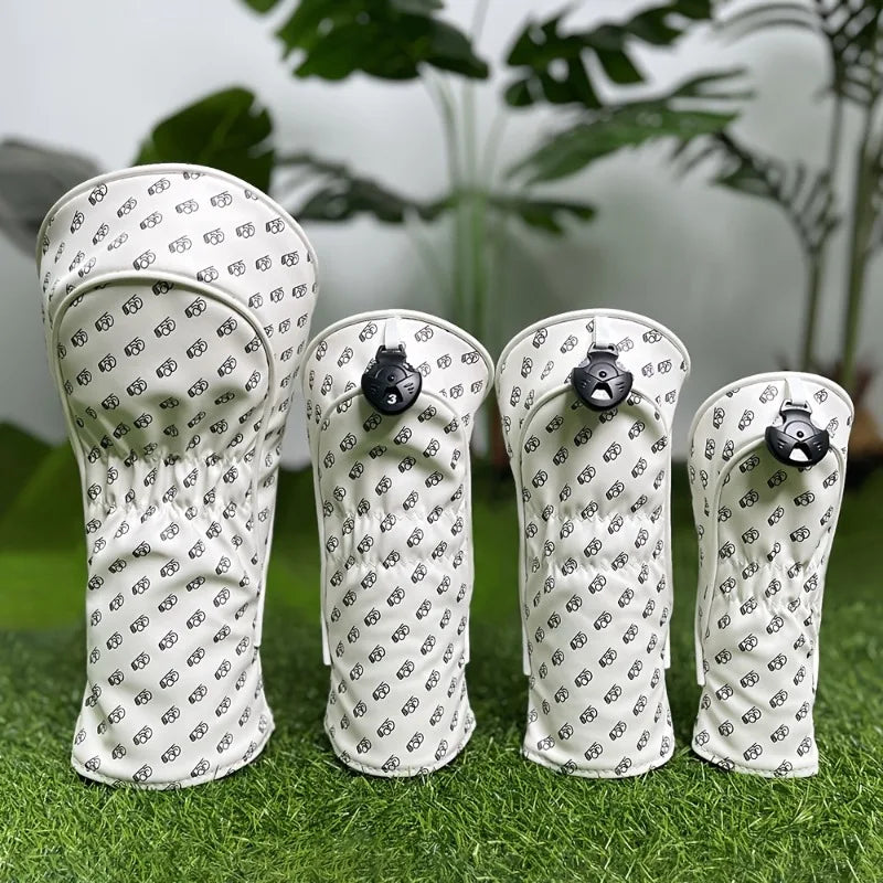 Minimalist White Head Cover