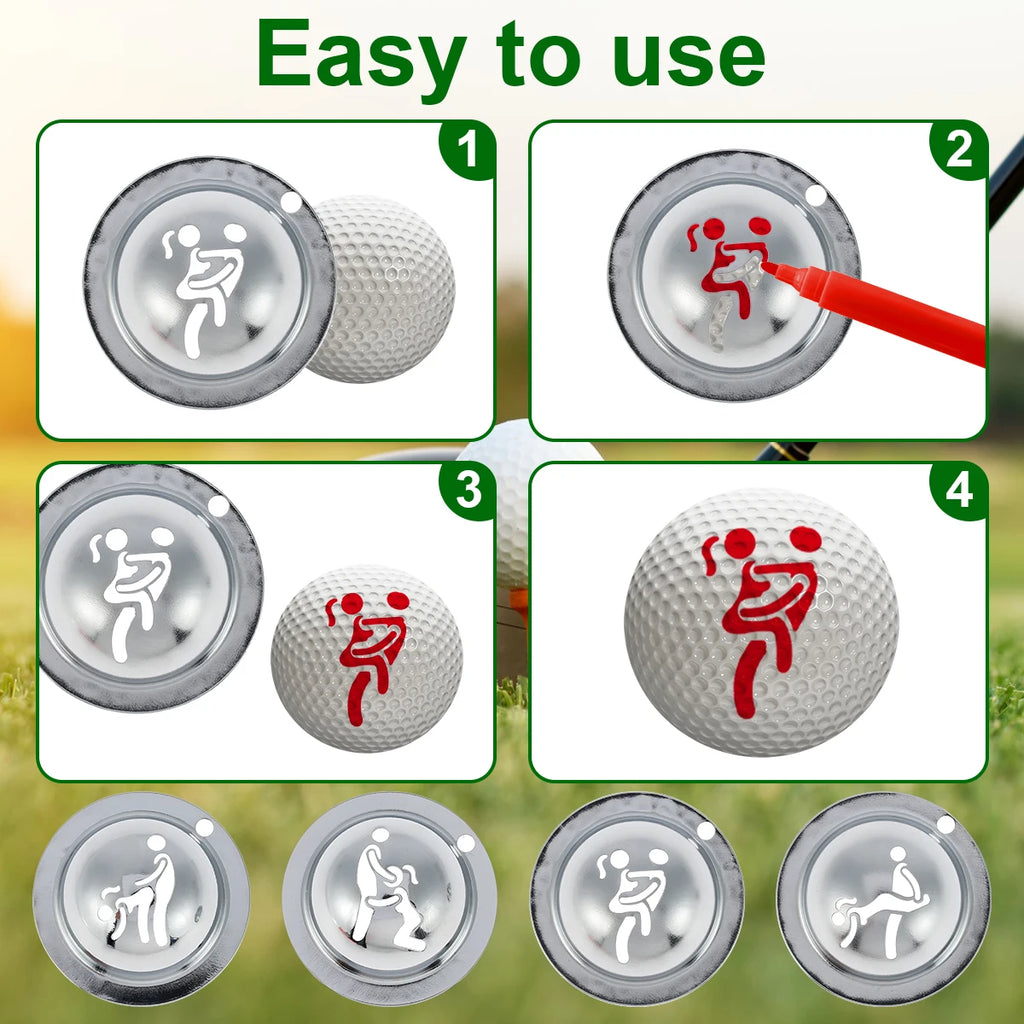 Novelty Golf Ball Marker Stamper