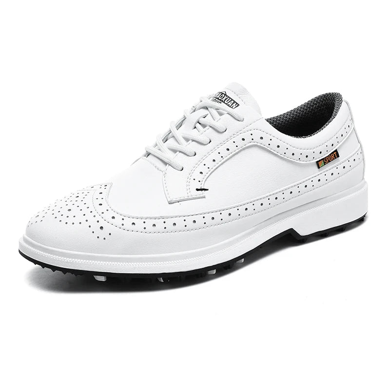 Men's Leather Golf Shoes