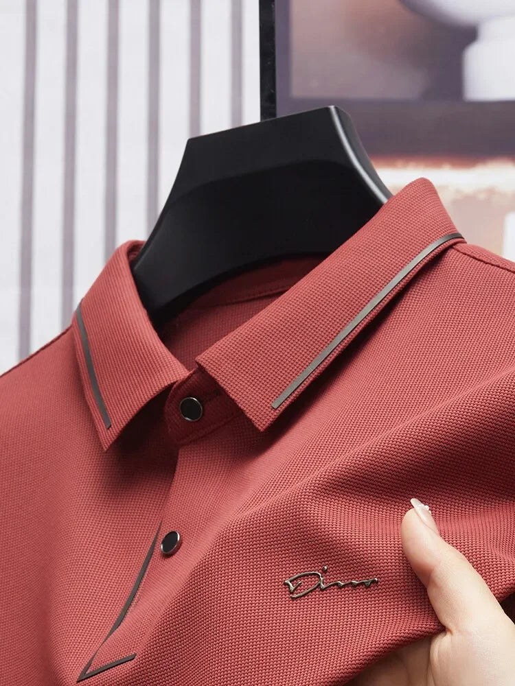 Men's New Polo Shirt Seamless Premium Luxury