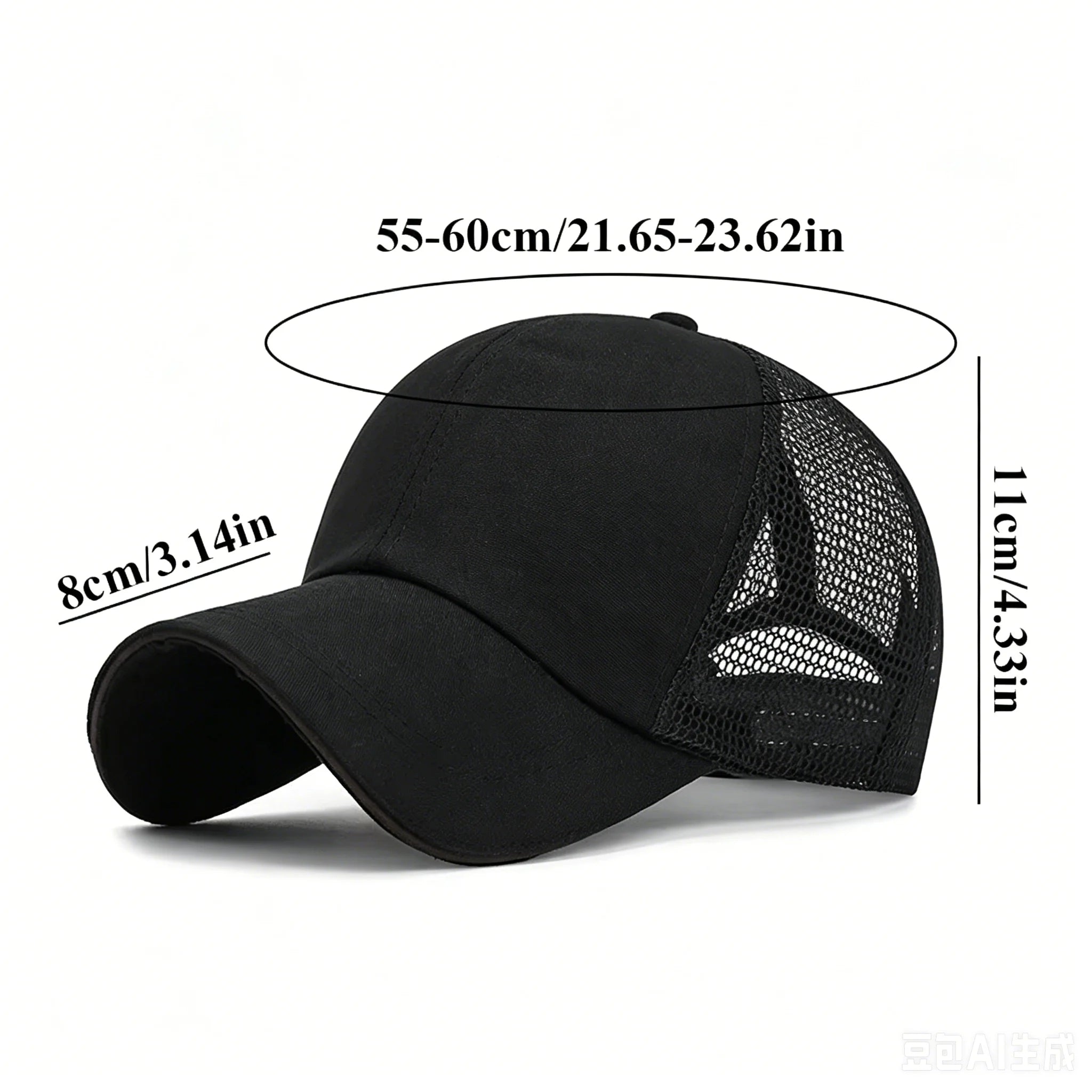 Baseball Cap Mens Mesh Sun Hat Outdoor