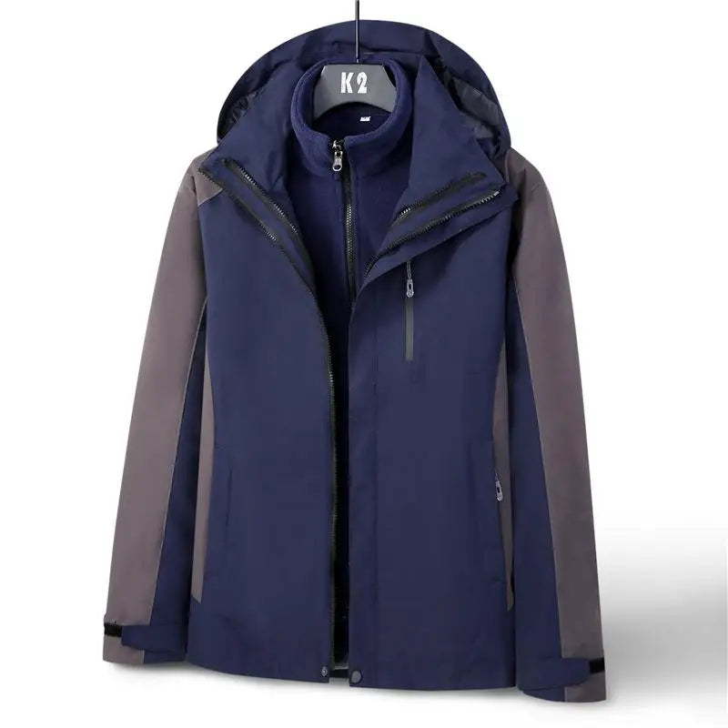 Winter Outdoor Fleece Jacket Warm Three
