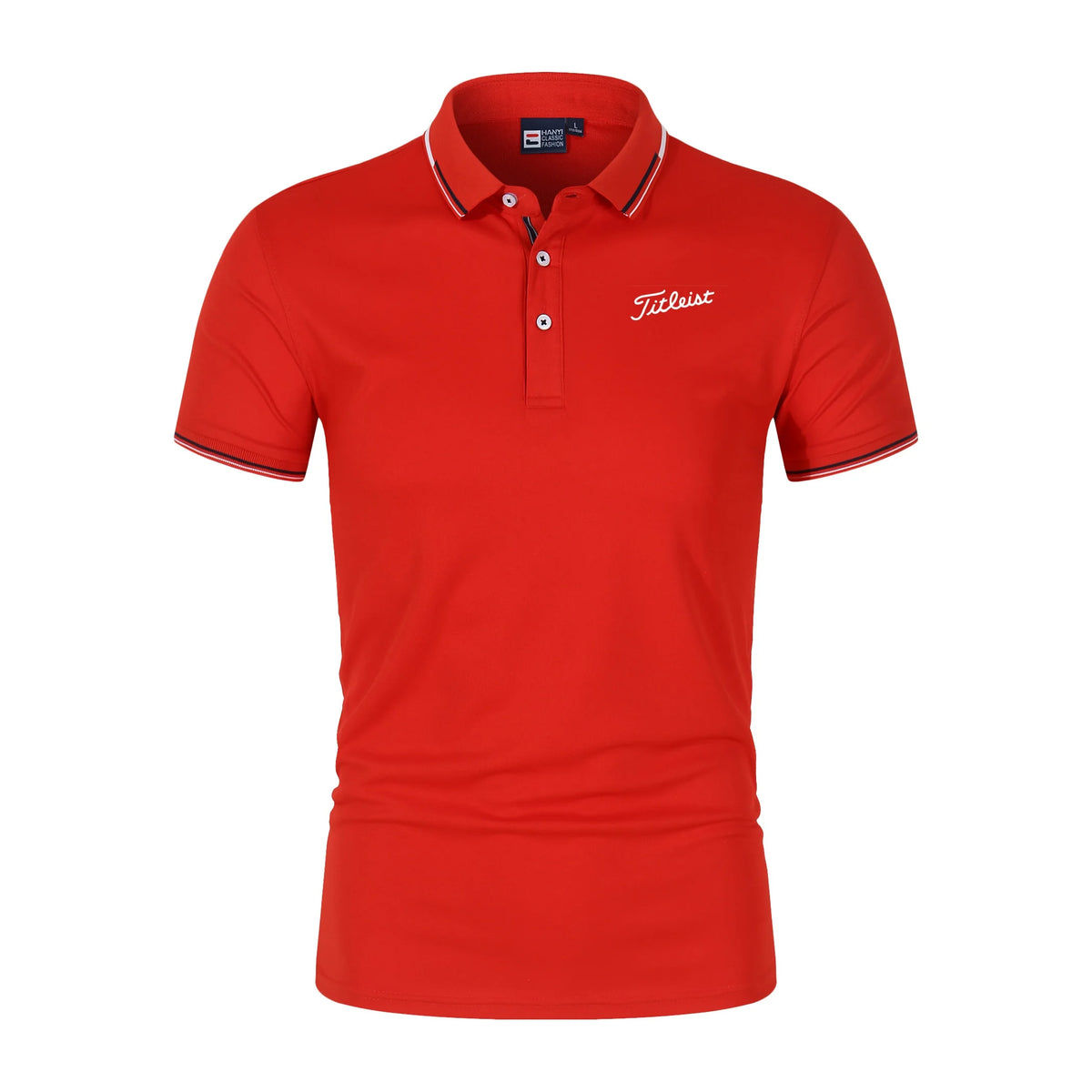 Men's Printed Polo T-Shirt Summer Fashion Golf