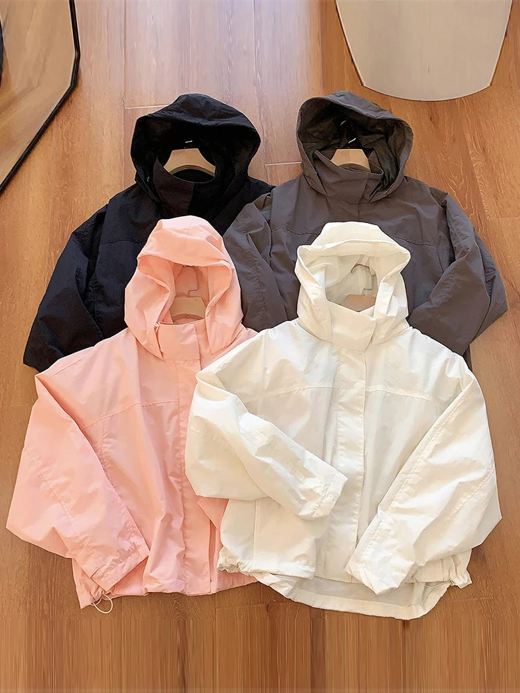 Women's Windproof Windbreaker Jacket