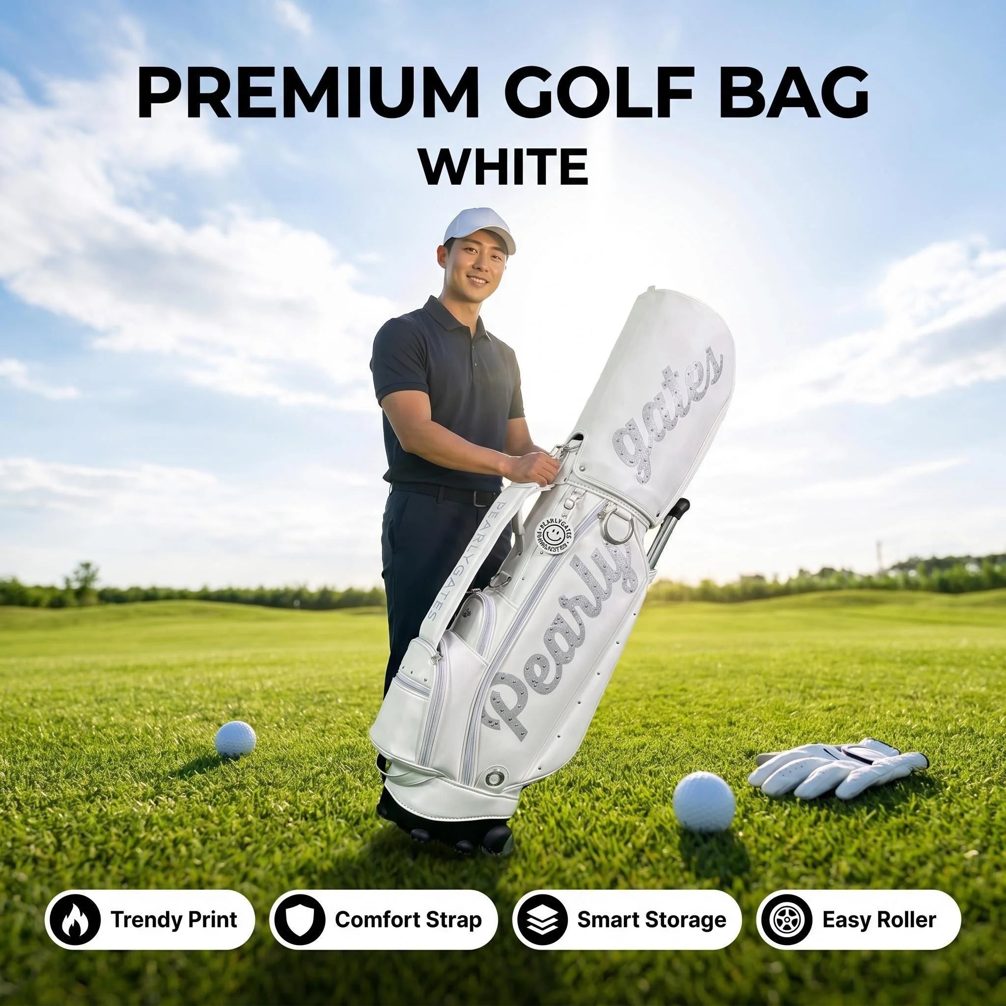 Golf Trolley Stand Bag