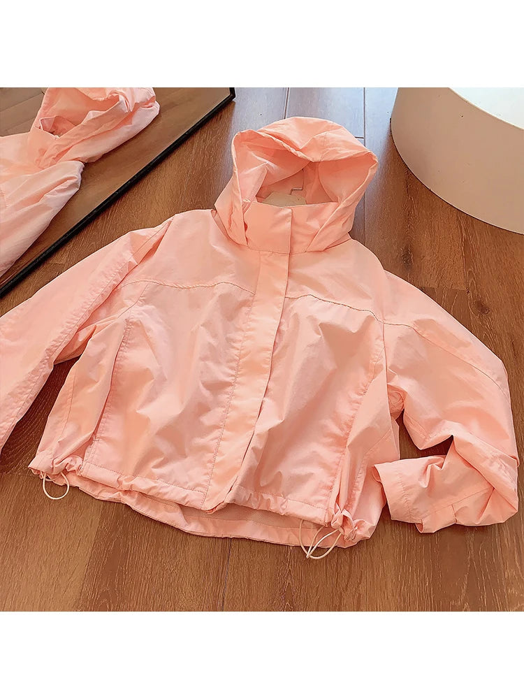 Women's Windproof Windbreaker Jacket