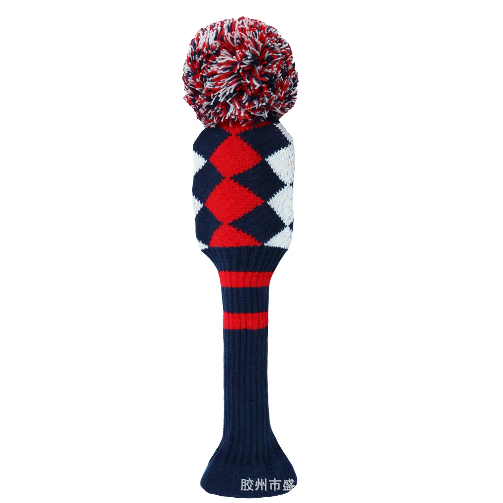 Knitted Wool Headcover Set (3pc)