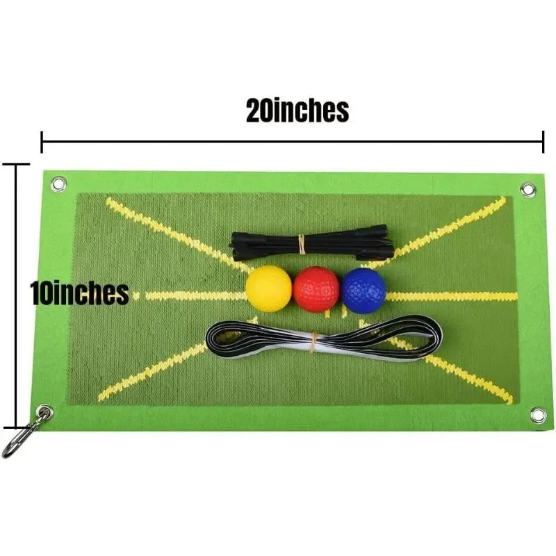 Golf Swing Path Training Mat