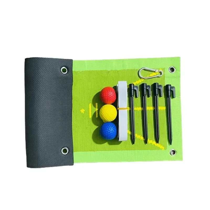 Golf Swing Path Training Mat