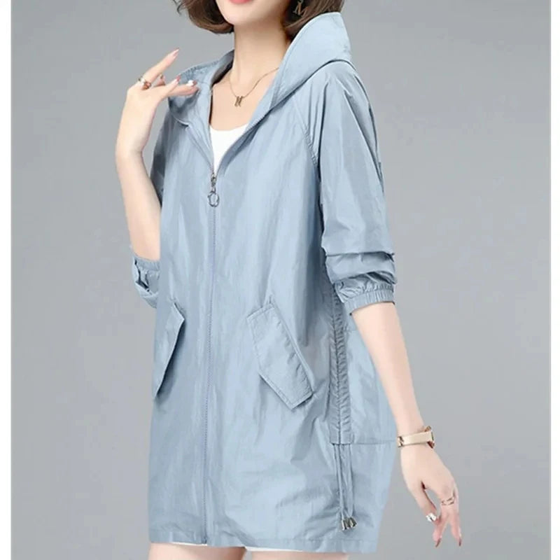 Women's UV-Proof Windbreaker Jacket