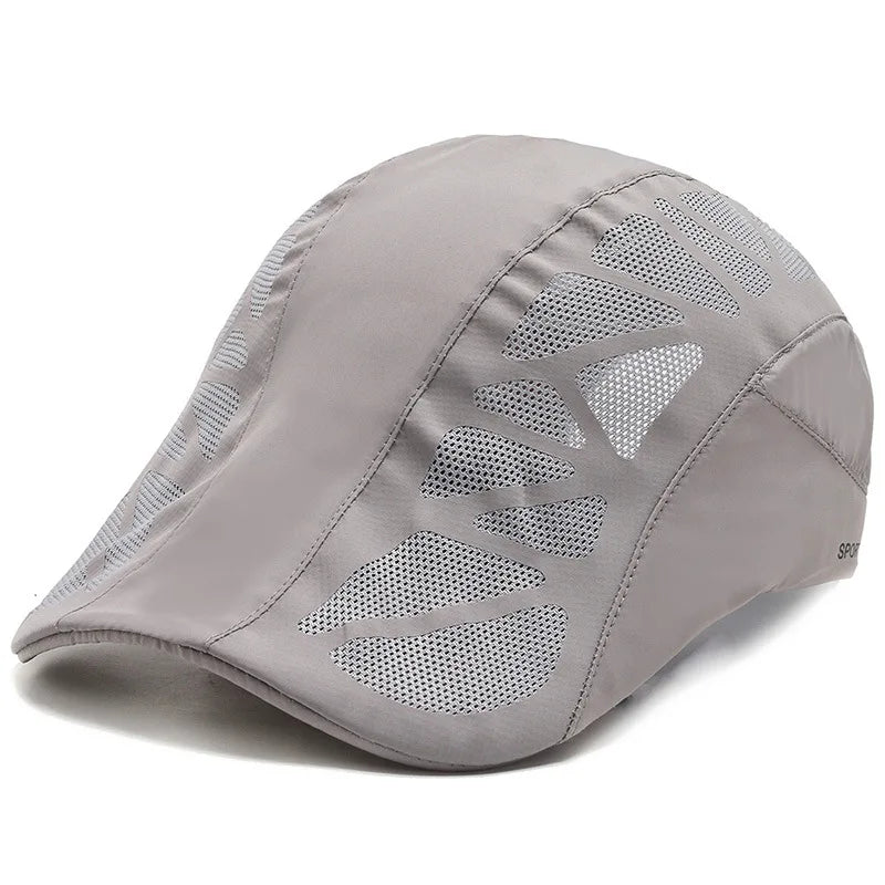 Summer Mens Sports Sun Hats Breathable Mesh