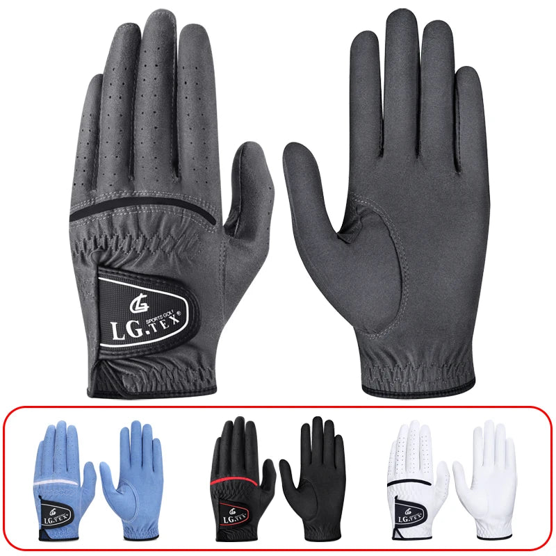Men's Left-Hand Nano-Fabric Golf Glove