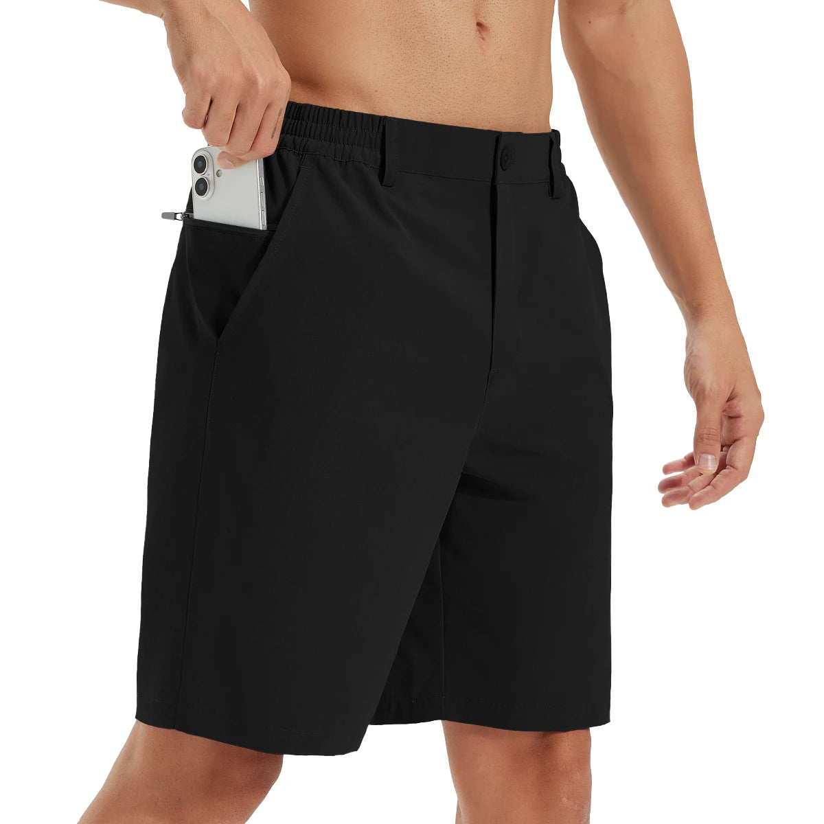 Men Golf Shorts Lightweight Dress Shorts Quick