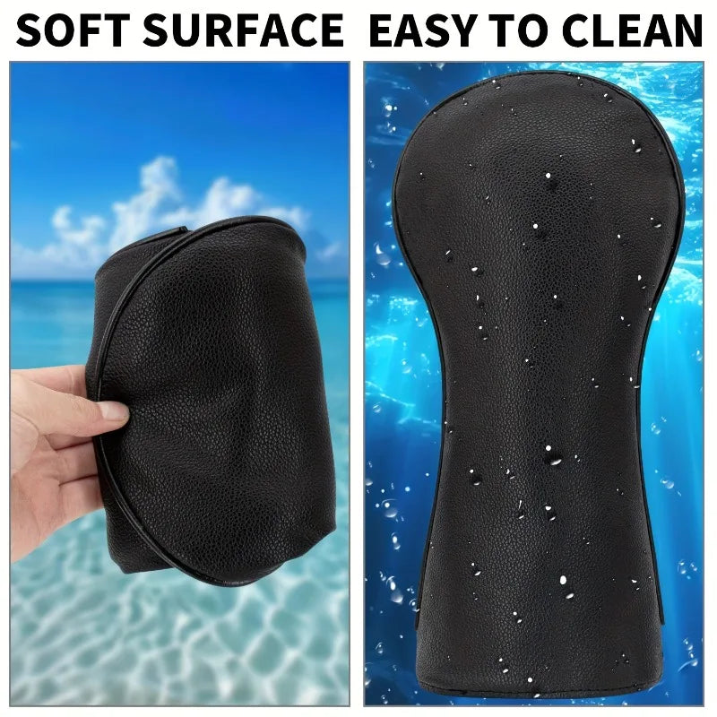 Heavy-Duty Zip Golf Club Head Cover