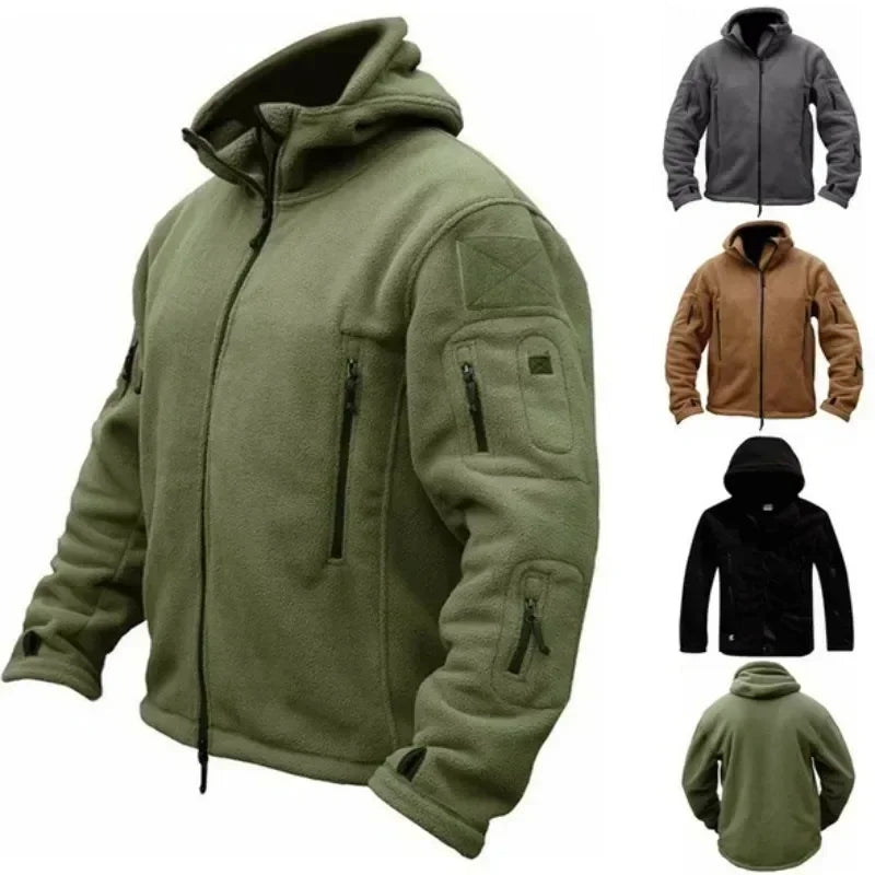 Winter Fleece Jacket Men's Military Tactical Jacket