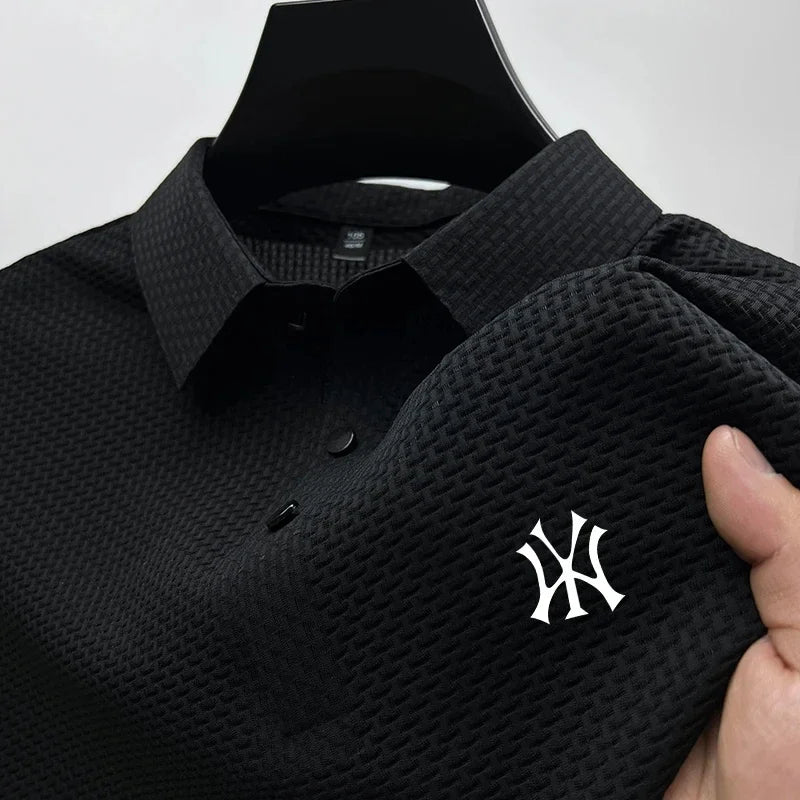 Men's Business Casual Short Sleeve Golf Shirt