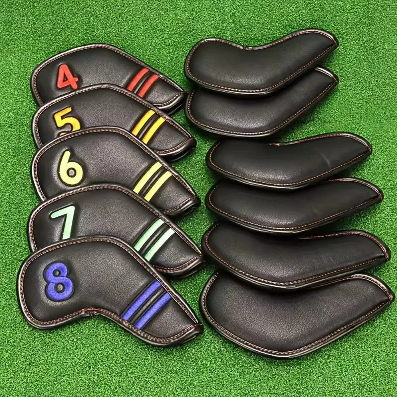11-Piece Waterproof Golf Head Cover Set