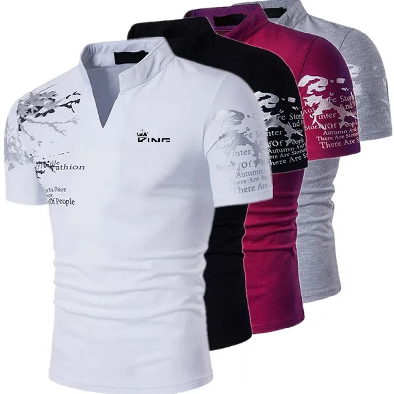 Men's Polo Shirt Golf Shirt Graphic Prints