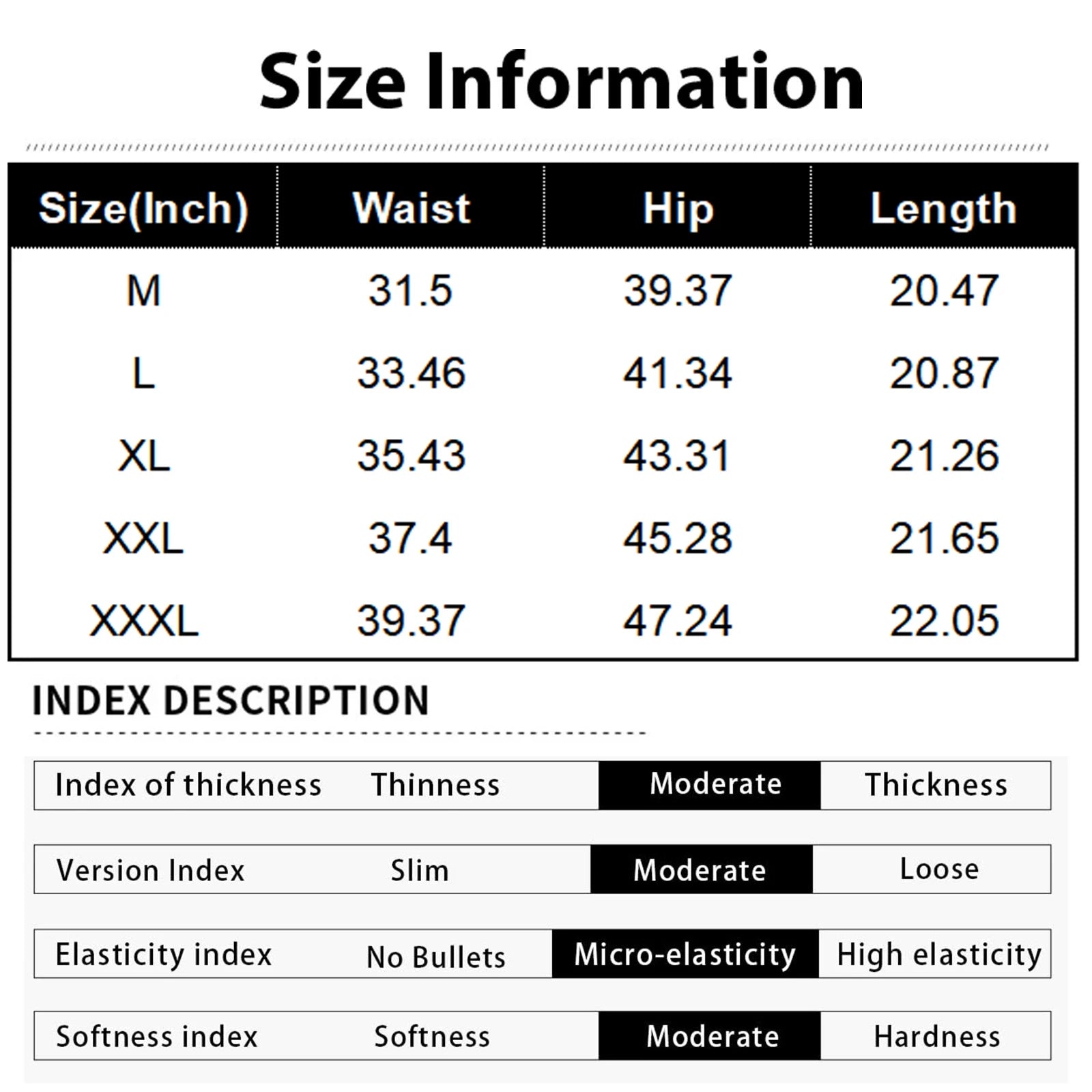Men's Golf Shorts Five-Point Pants Work