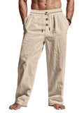Men's Casual Trousers Spring Summer New Large