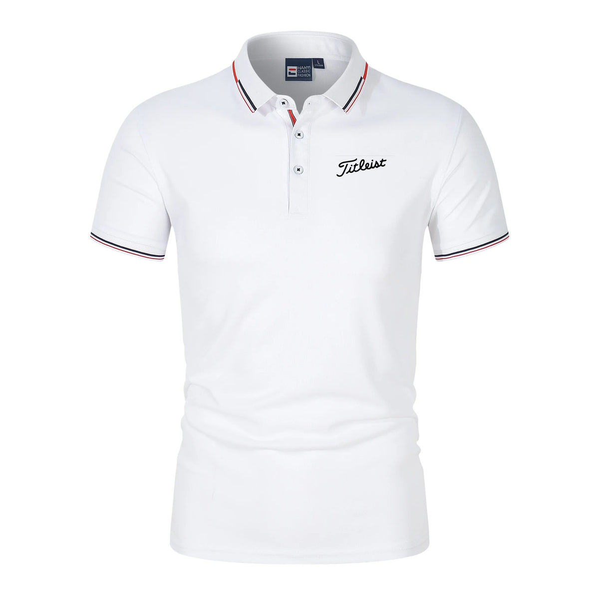 Men's Printed Polo T-Shirt Summer Fashion Golf