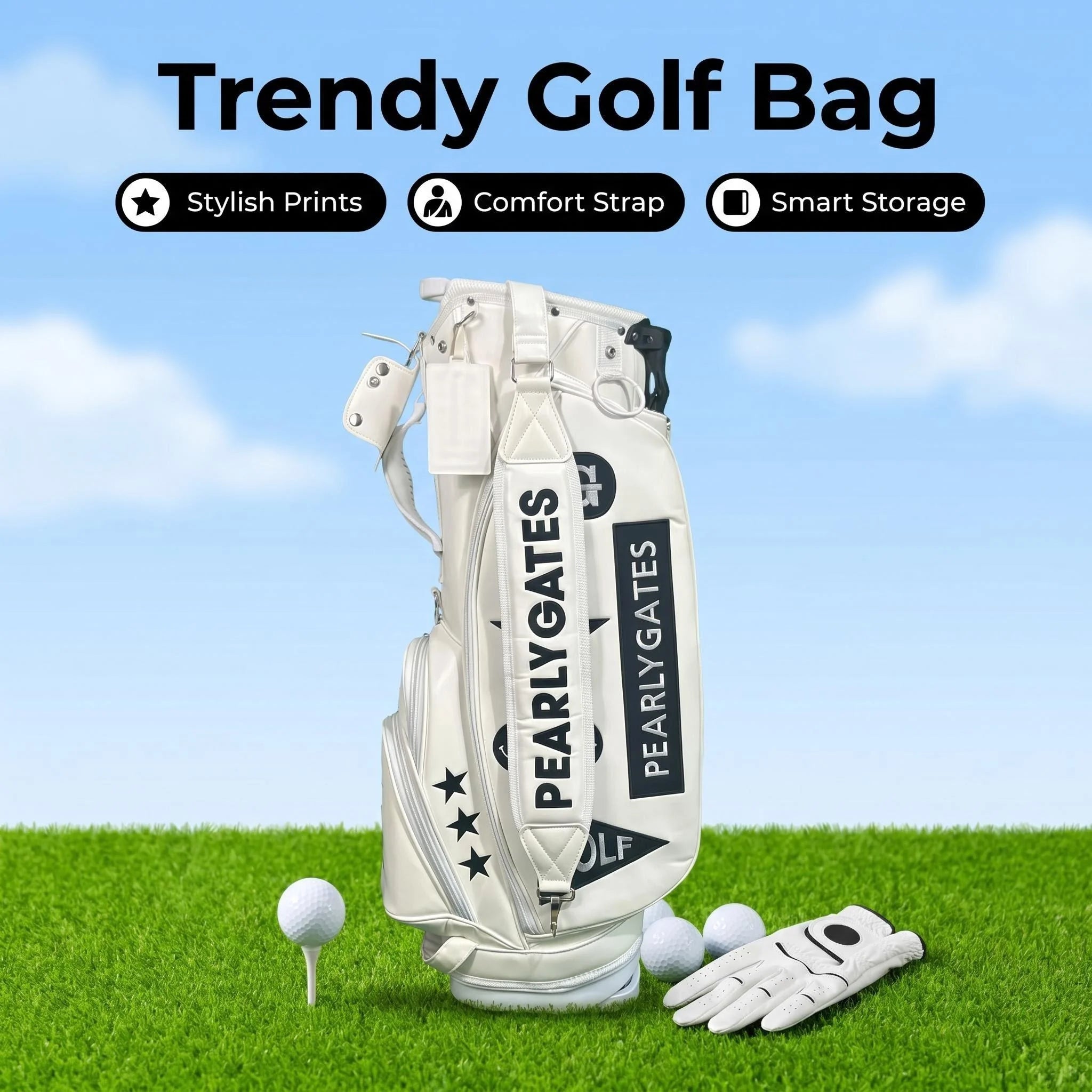 Golf Trolley Stand Bag