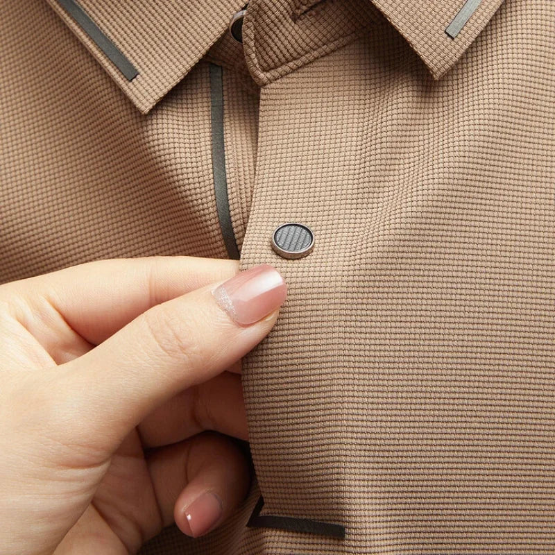 Men's New Polo Shirt Seamless Premium Luxury