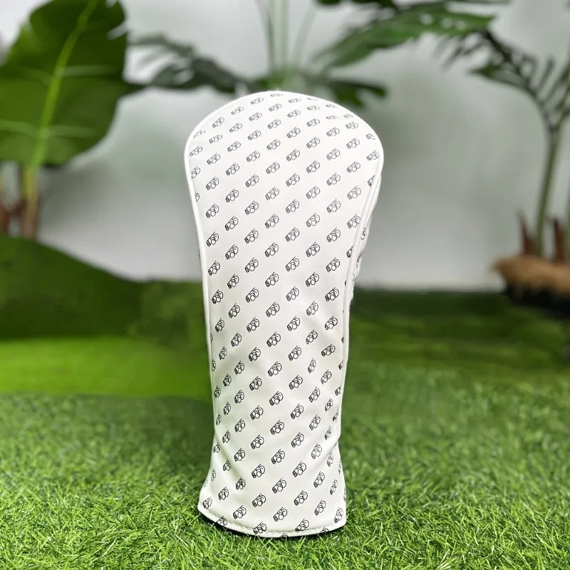 Minimalist White Head Cover