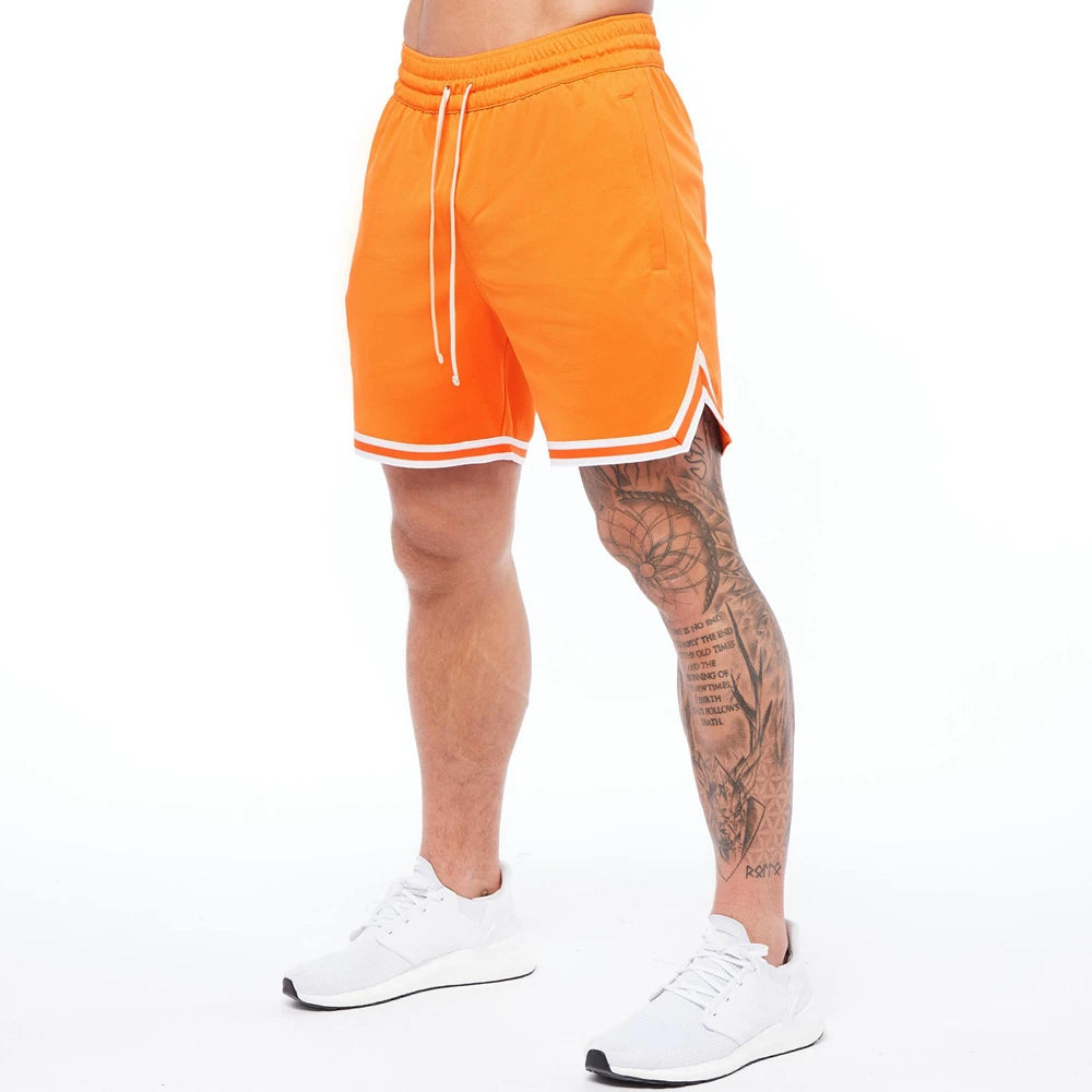 Mens Basketball Shorts Summer Gym Fitness Sports