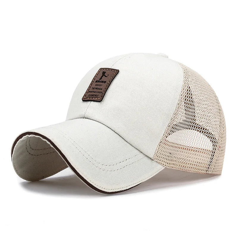 Baseball Cap Mens Mesh Sun Hat Outdoor