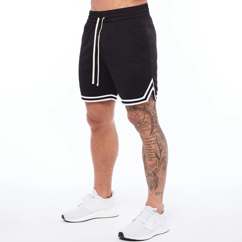 Mens Basketball Shorts Summer Gym Fitness Sports