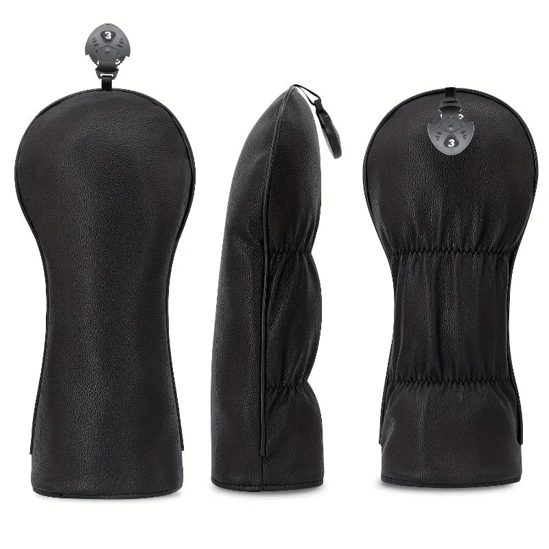 Heavy-Duty Zip Golf Club Head Cover