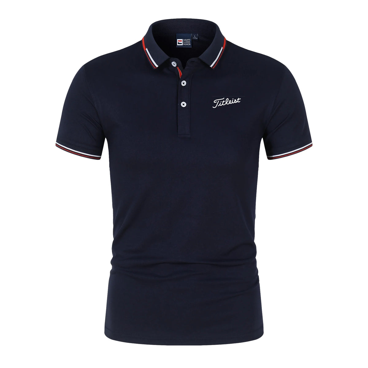 Men's Printed Polo T-Shirt Summer Fashion Golf
